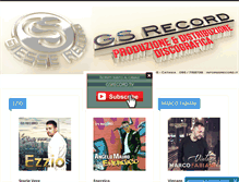 Tablet Screenshot of gsrecord.it